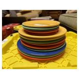 12 Fiesta Plates