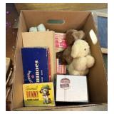 Box of Misc. Vintage Collectibles