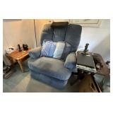 Recliner, 2 Side Tables, Floor Lamp & Misc.