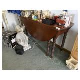 Antique Gate Leg Drop Leaf Table