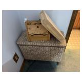 Shoe Shine Kit & Vintage Hamper