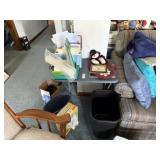 Small Folding Table & Misc.