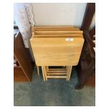 Set of TV Tray Tables