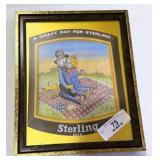 Contemporary Sterling Beer Advertisement