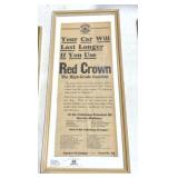 1935 Red Crown Gasoline Advertisement