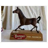 Burger Beer Horse Statue