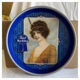 Pabst Blue Ribbon Metal Tray