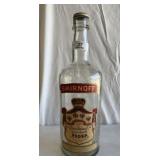 Smirnoff Vodka Glass Bottle