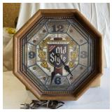 Heileman Old Style Beer Clock