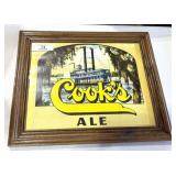 Framed Cooks Beer Contemporary Sign