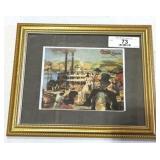 Cooks Beer Framed Advertisement