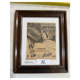 1935 Sterling Beer Advertisement