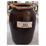 Ceramic Grape Bowl & Crock