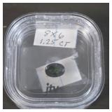 Chrom Diopside Oval Collectible Gemstone