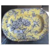 Ornate Platter with Stand