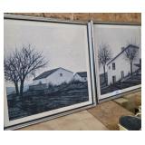 2 Vintage Hand Signed Prints