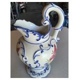 Hand Painted Pitcher