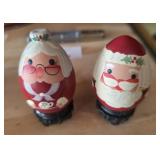 Mr. & Mrs. Claus Eggs with Holders
