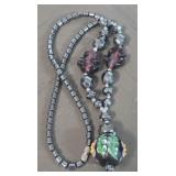 Murano Style Vintage Necklace