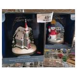 2 Musical Christmas Ornaments