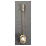 14K GF Pearl Pin