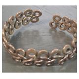 Solid Copper Vintage Cuff Bracelet