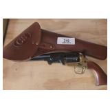 CS Leather Holster & 36 cal. Black Powder Revolver
