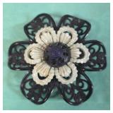 Vintage Flower Brooch