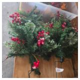 2 Light Up Christmas Yard Displays