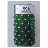 Green Emerald Bubble Glass Tumbler