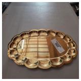 24K Gold Plated Tray