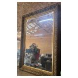 Large Ornate Antique Mirror