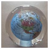 Ornate Globe Paperweight