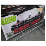 3 Section Slow Cooker