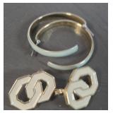 Vintage Enamel Earrings