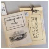 2 Architectural Evansville Pamphlets