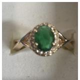 Estate Emerald Ring