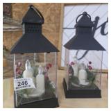 2 Light Up Lantern