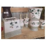 7 Piece Ceramic Bathroom Set
