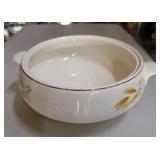 Gold Trim Serving Bowl