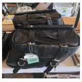 New Leather Motorcycle Saddle Bags