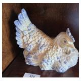 Large Blue / White Hen