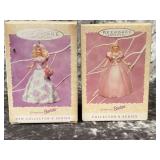 2- Barbie Keepsake Ornaments