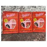 3- Packs Vintage Barbie Valentine Cards