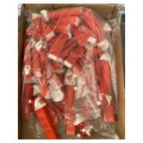 Large Lot of Empty Vintage Santa Pez Dispensers