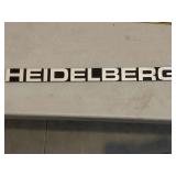 Heidelberg Name Plate