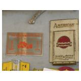 2 Vintage Product Tags