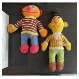 Small Bert & Ernie Stuffed Dolls