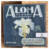Aloha Flower Company Sign