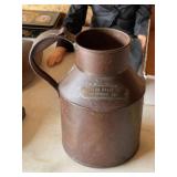 Bibger Dairy Co. Vintage Milk Can